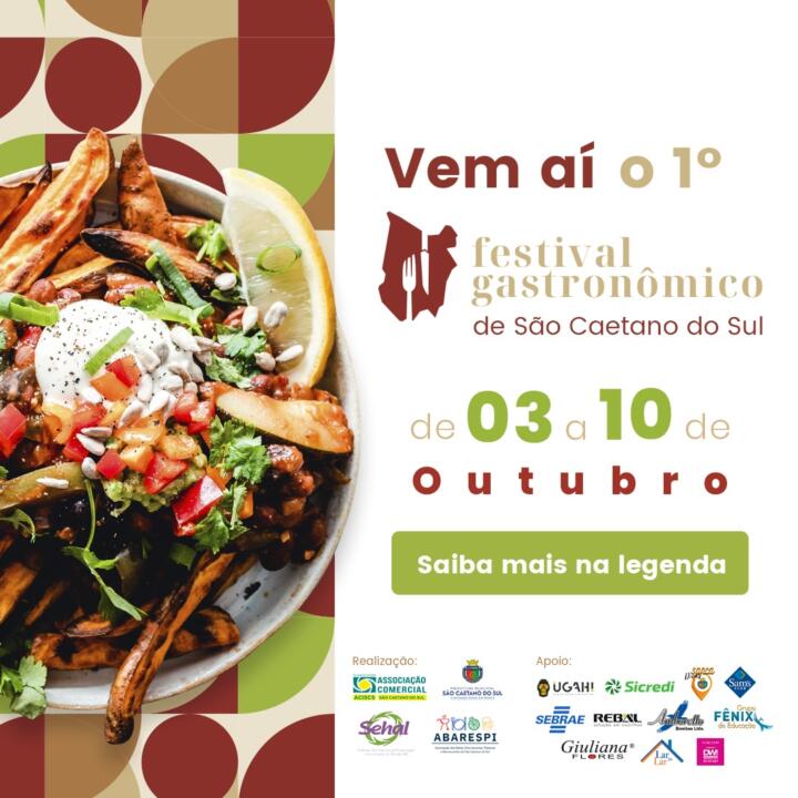 1º Festival Gastronômico em São Caetano do Sul