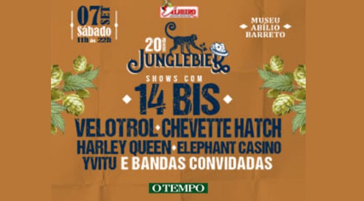 20ª Edição Festival Jungle Bier de Cervejas Artesanais acontece no Museu Histórico Abílio Barreto em Belo Horizonte